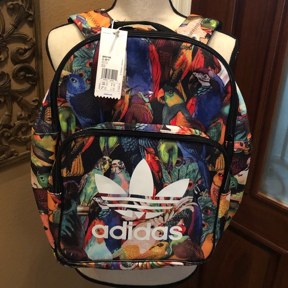 adidas print backpack